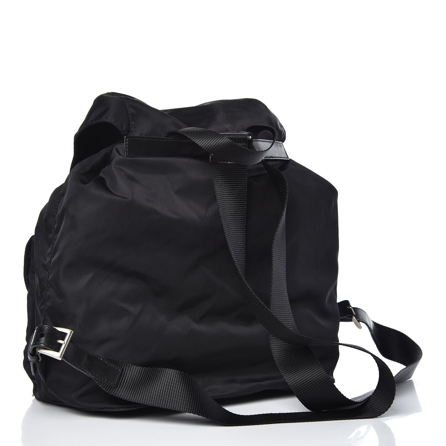 Prada Nylon Vela Medium Backpack Black 3 of 9