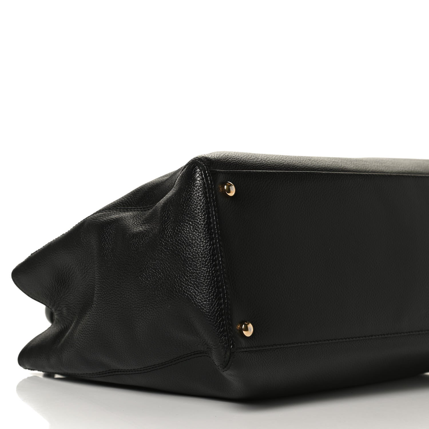 Chanel Calfskin Cerf Shopper Tote Black 9 of 13