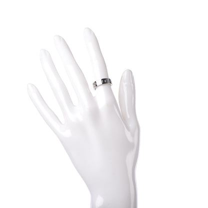 Cartier 18K White Gold 5.5mm LOVE Ring 49 4.75 2 of 4