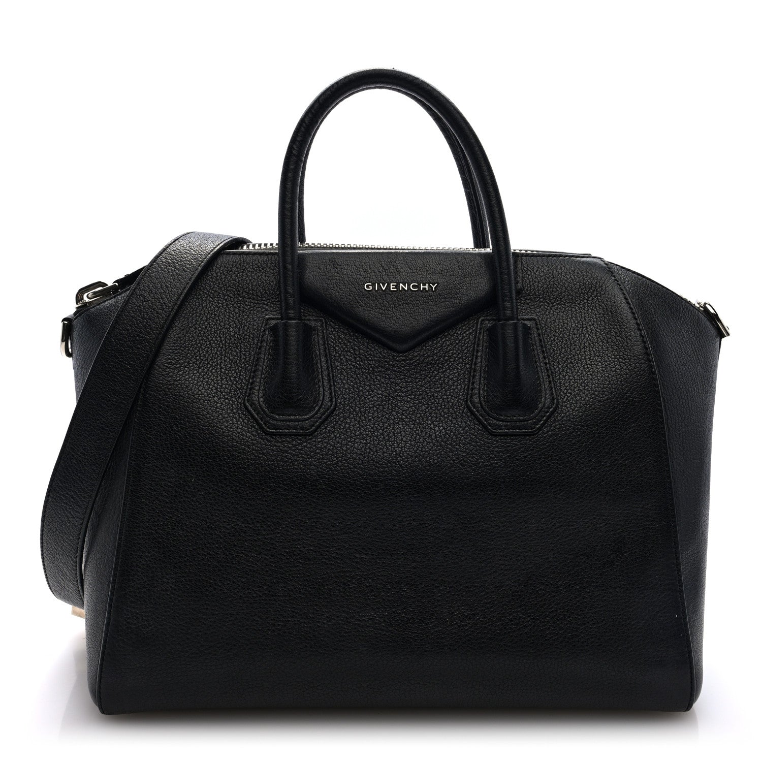 Givenchy Sugar Goatskin Medium Antigona Black 1 of 10