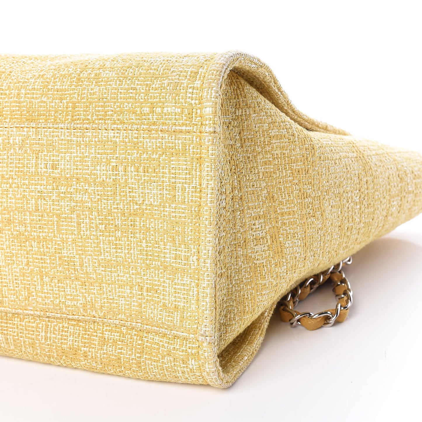 Canvas Medium Deauville Tote Light Yellow
