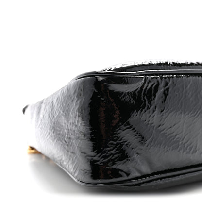 Prada Patent Naplak Re-Edition 2005 Shoulder Bag Black 8 of 9