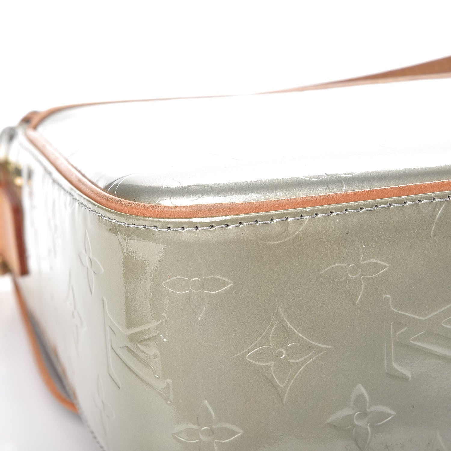 Louis Vuitton Vernis Christie GM Silver 14 of 15