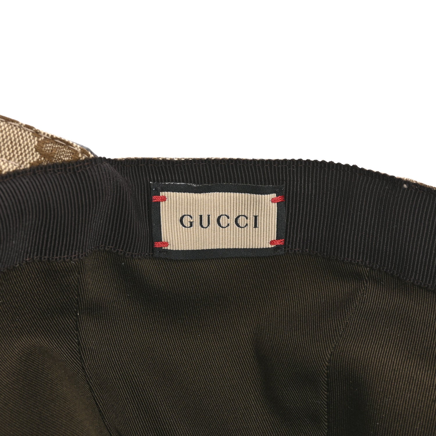 Gucci Monogram Web Baseball Hat S Beige Cocoa 8 of 13