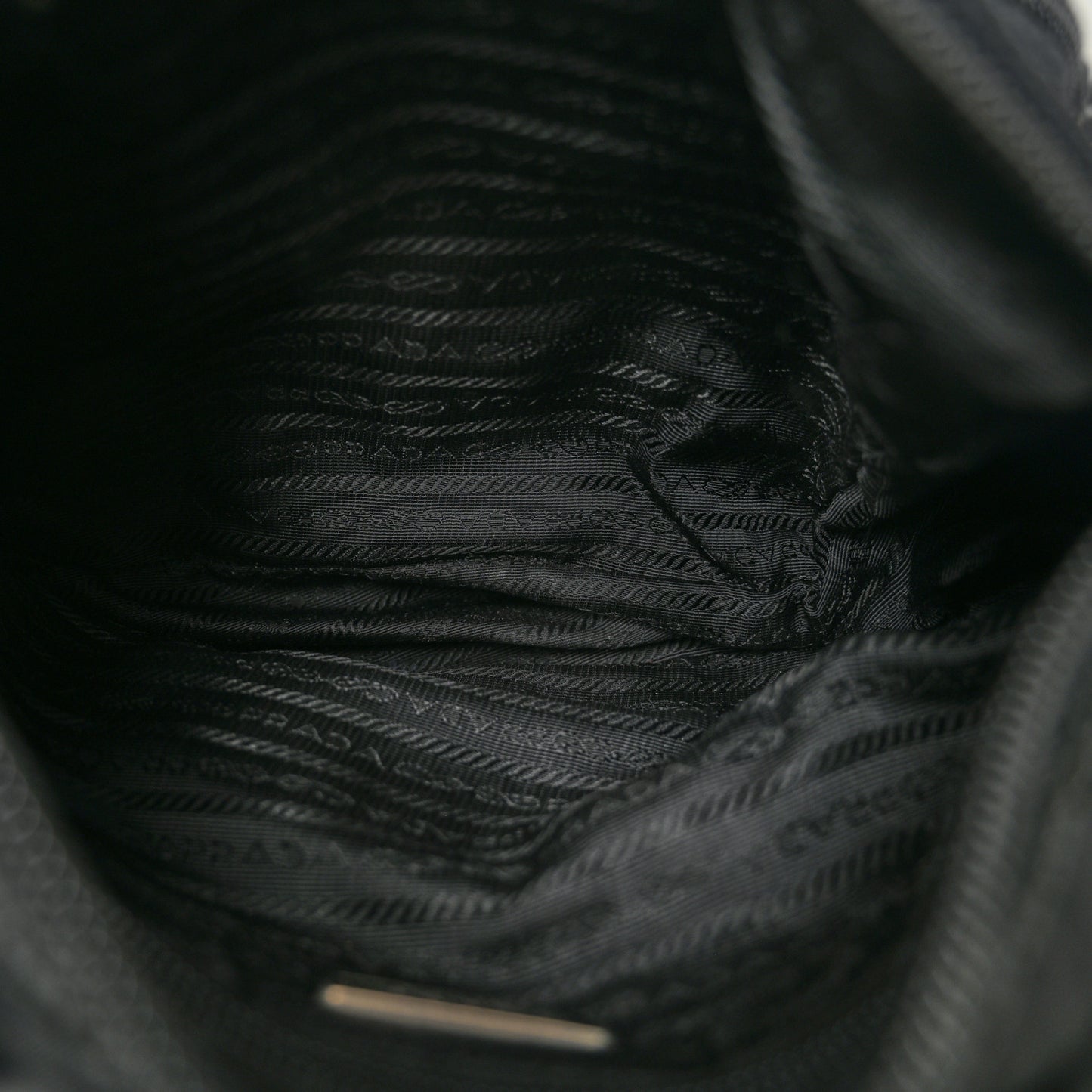 Tessuto Nylon Saffiano Small Vela Messenger Black
