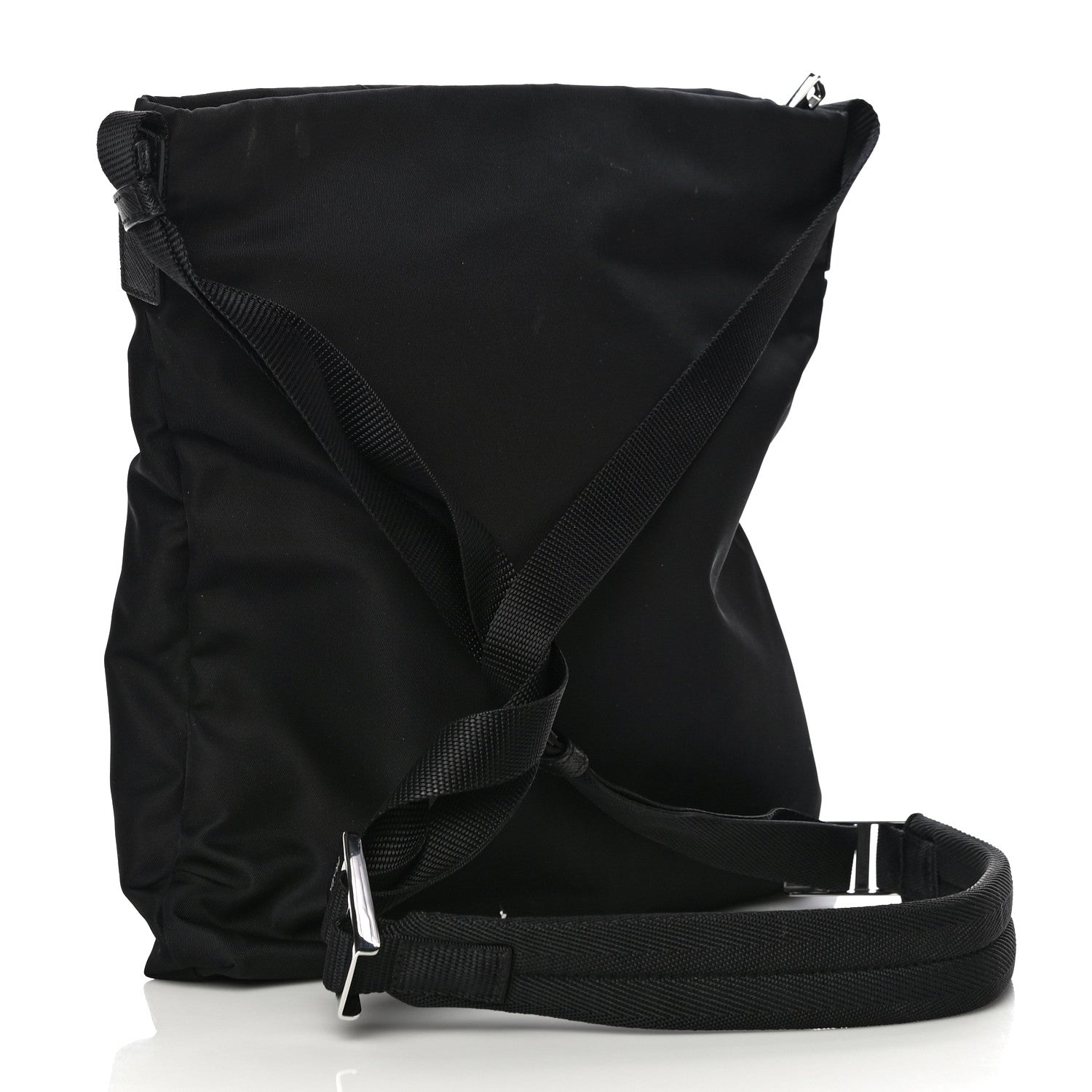 Prada X UNIVERSAL STUDIOS Tessuto Nylon Montagna Frankenstein Heart Small Crossbody Bag Black Smeraldo 3 of 14