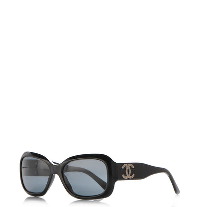 Chanel CC Sunglasses 5102 Black 1 of 7