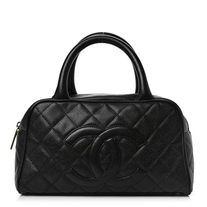 Chanel Caviar Quilted Small Bowler Black 1 of 10