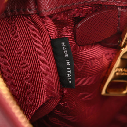 Prada Saffiano Lux Medium Tote Cerise 9 of 13