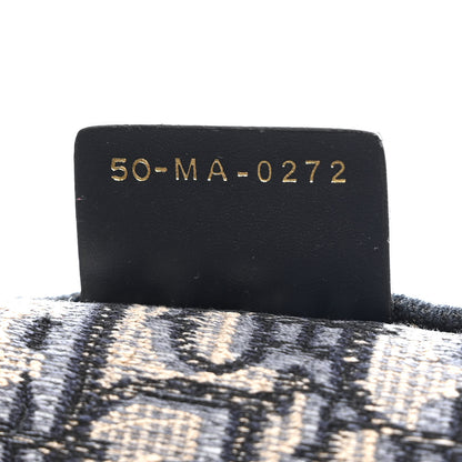Christian Dior X THEBE MAGUGU Oblique Large Book Tote Blue Multicolor 7 of 11