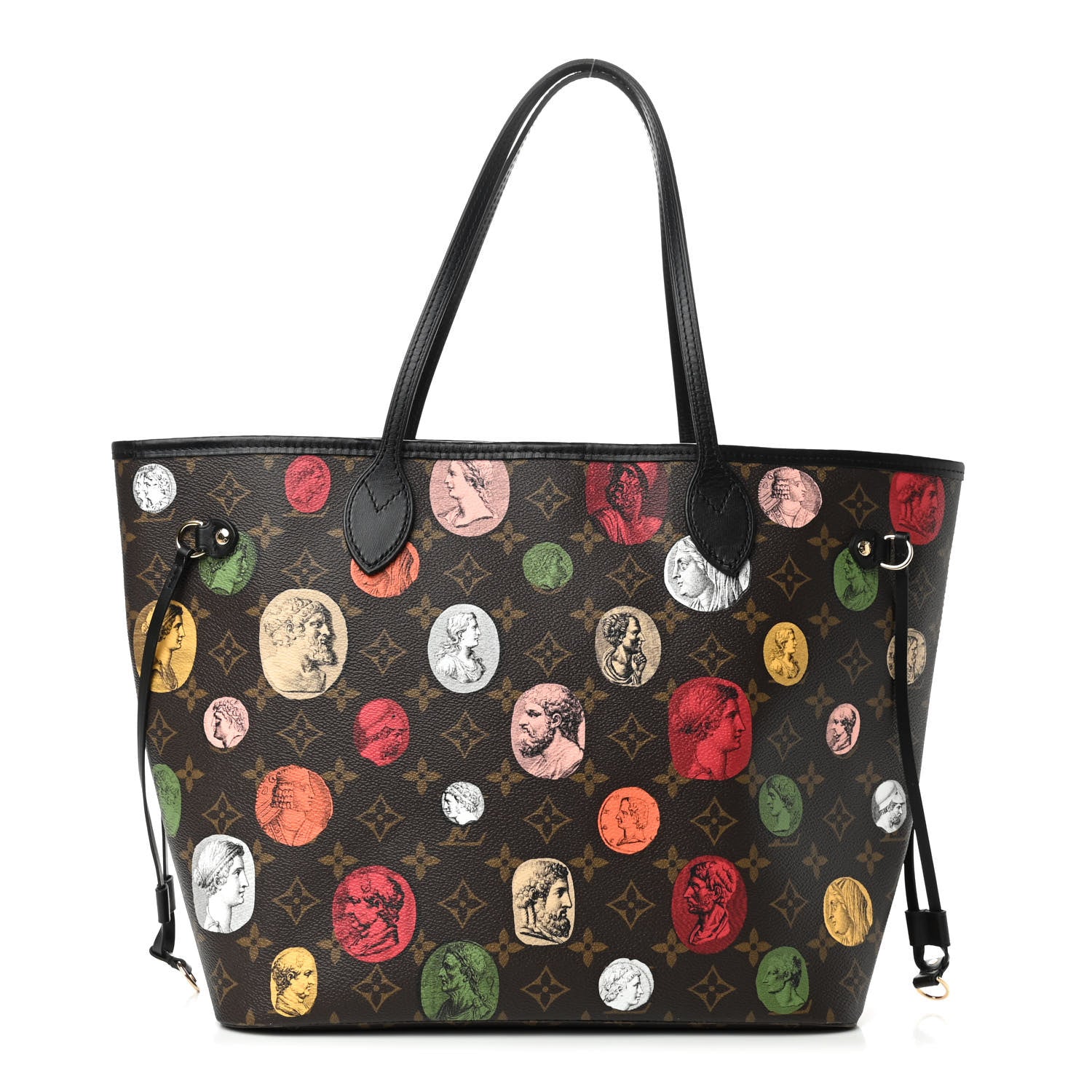 Louis Vuitton X FORNASETTI Monogram Cameo Neverfull MM 1 of 8