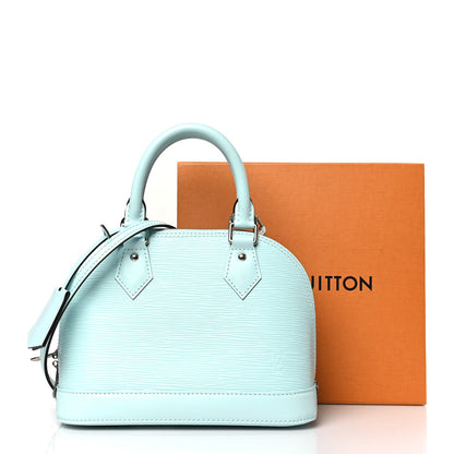 Louis Vuitton Epi Alma BB Seaside 9 of 9