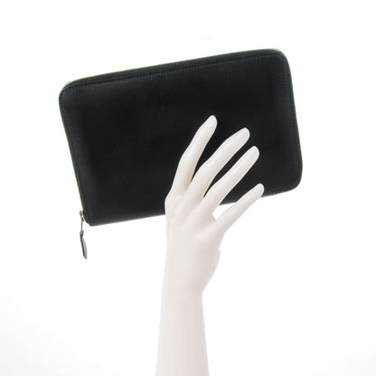 Hermes Evergrain Azap GM Combined Wallet Black 2 of 9