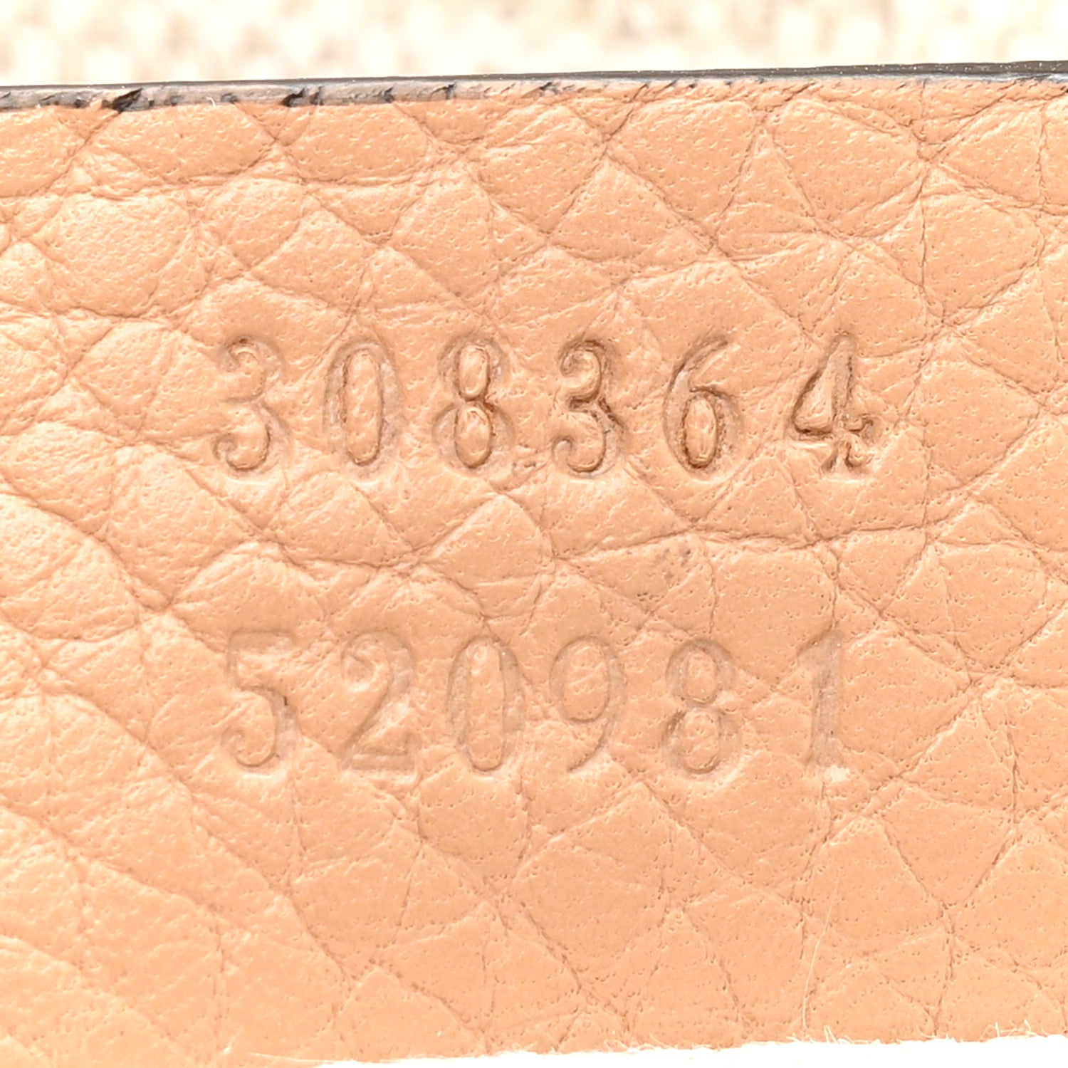 Gucci Pebbled Calfskin Small Soho Disco Bag Camelia 7 of 10