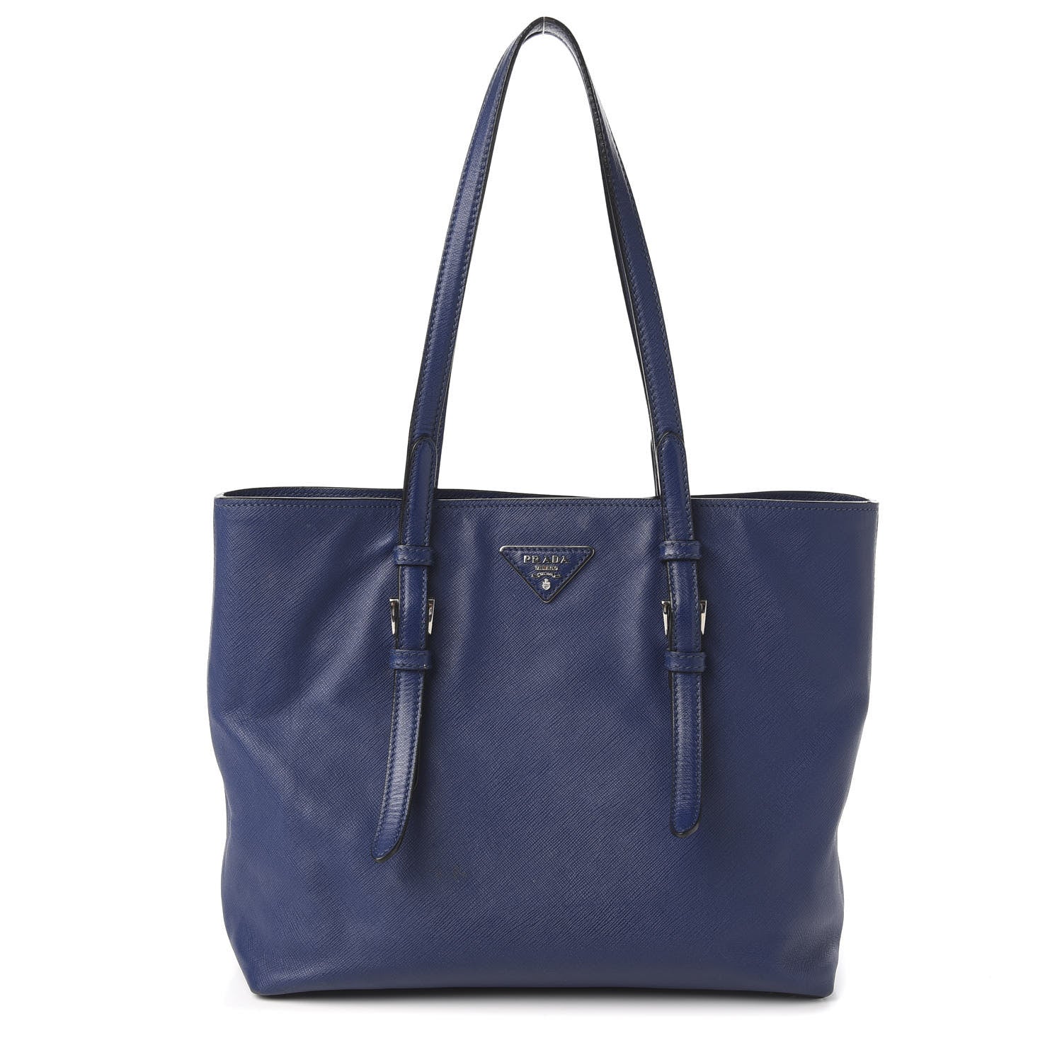 Prada Saffiano Soft Tote Inchiostro 1 of 10