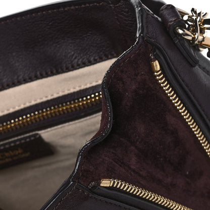 Chloe Suede Calfskin Small Faye Backpack Carbon Brown 18 of 18