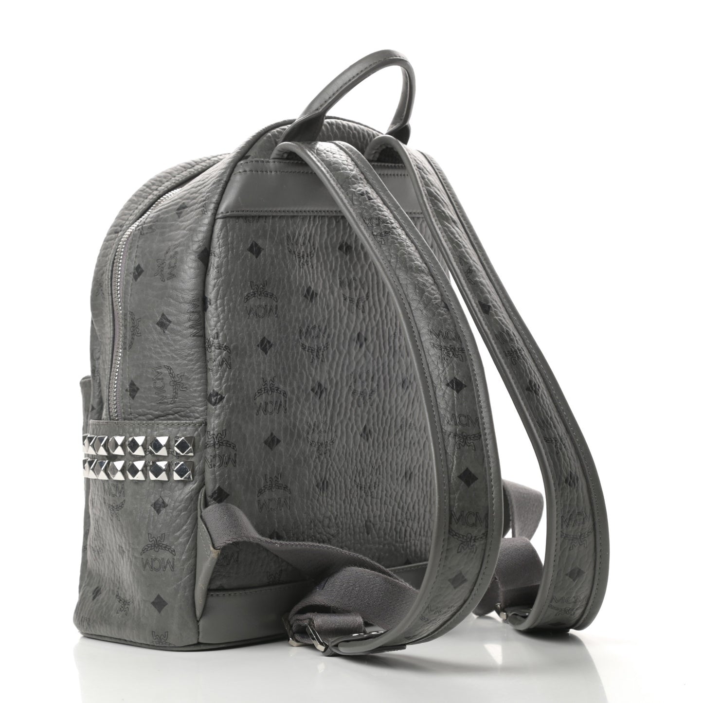 Visetos Small Side Stud Stark Backpack Phantom Grey