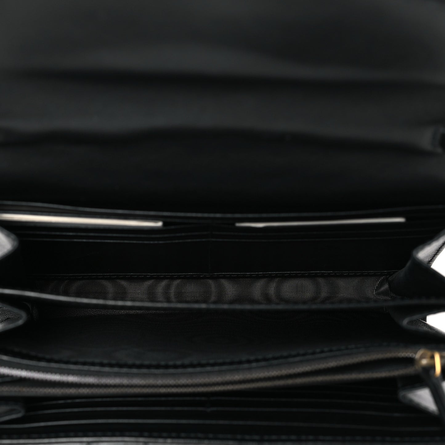 Calfskin Matelasse GG Marmont Chain Wallet Black