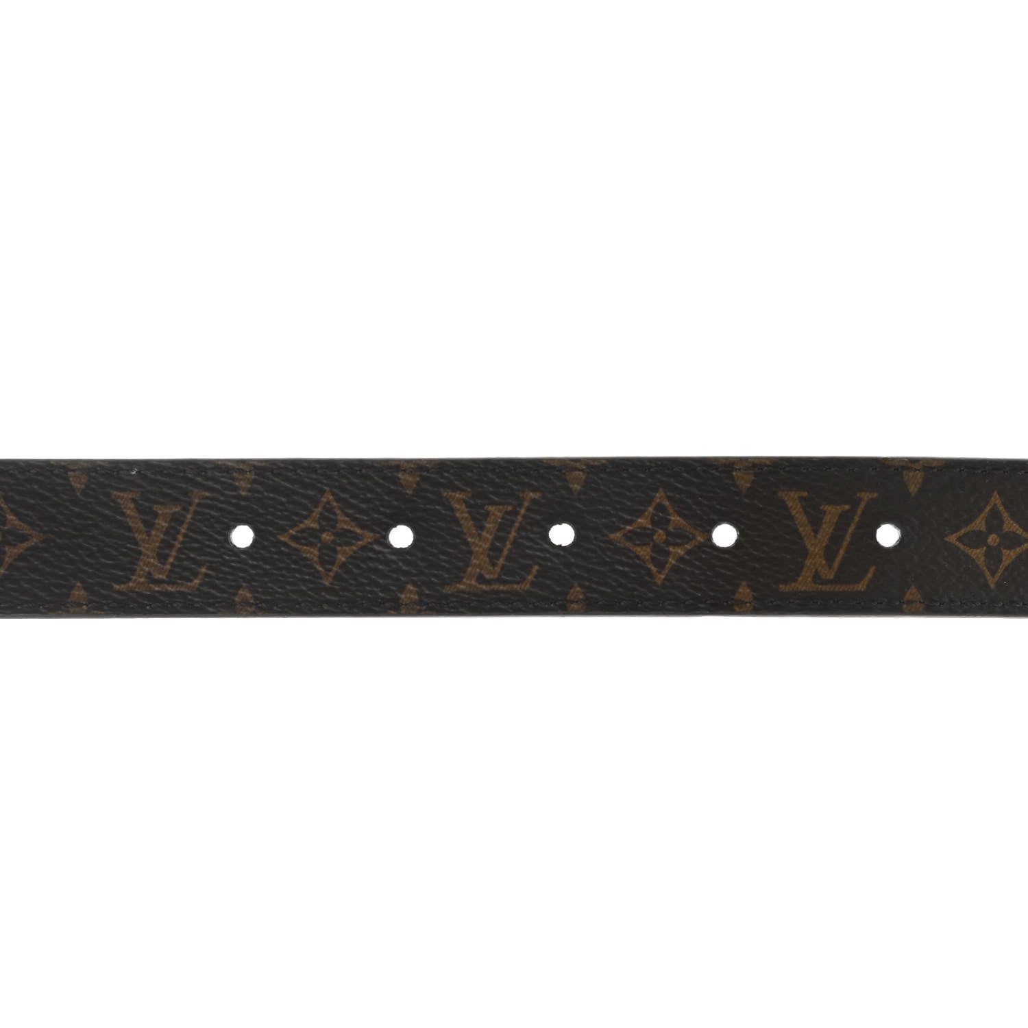 Louis Vuitton Monogram 25mm Dauphine Reversible Belt 85 34 Tan 4 of 5