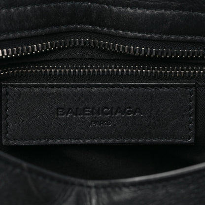 Balenciaga Alpaca Calfskin Classic Silver Hardware City Black 6 of 11