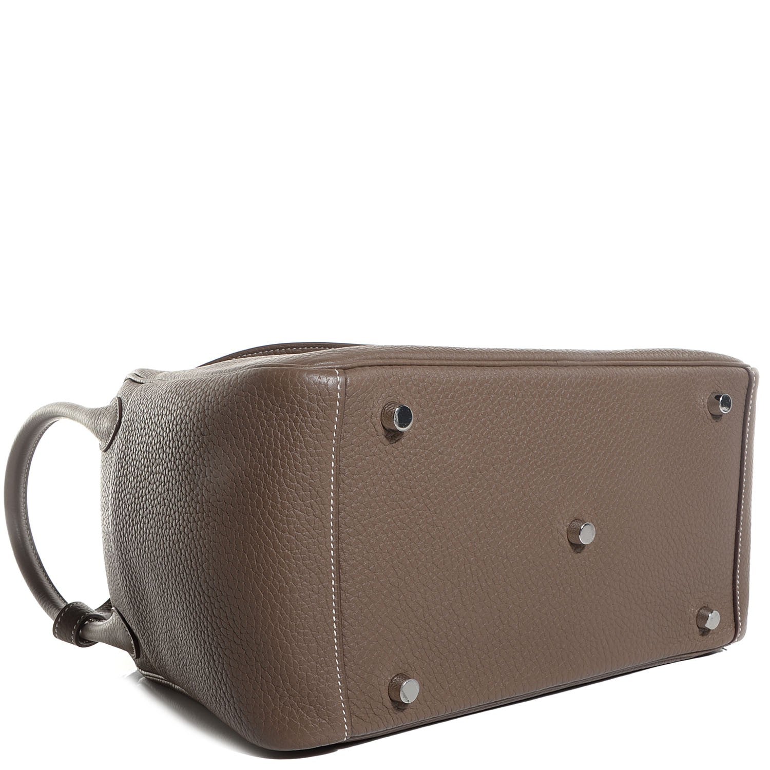 Hermes Taurillon Clemence Lindy 30 Etoupe 4 of 14