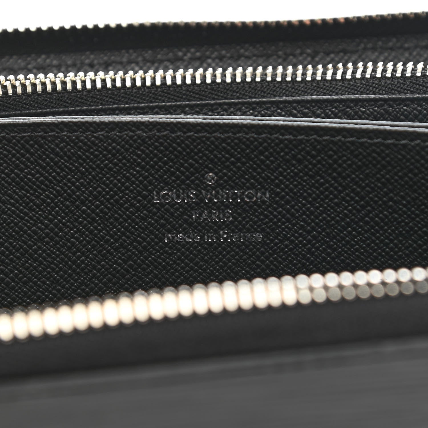 Louis Vuitton Epi Zippy Wallet Black 6 of 9