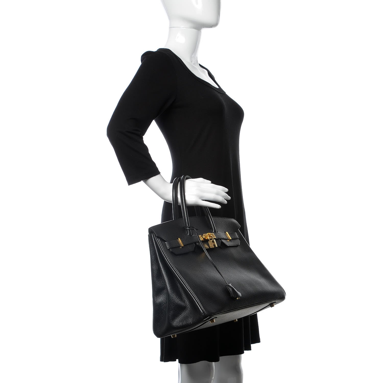 Hermes Ardennes Birkin 35 Black 2 of 32