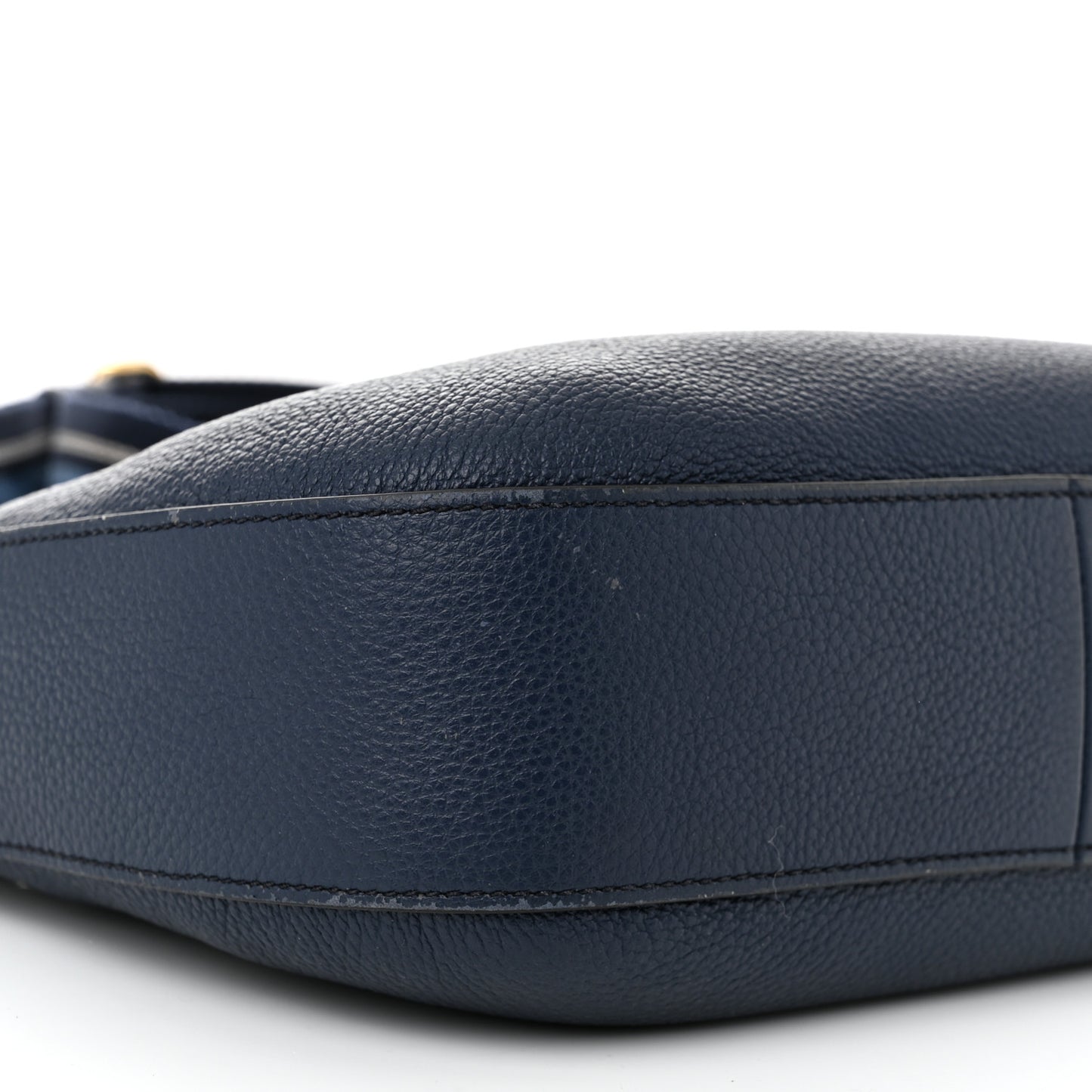 Vitello Phenix Small Zippered Messenger Hobo Baltico