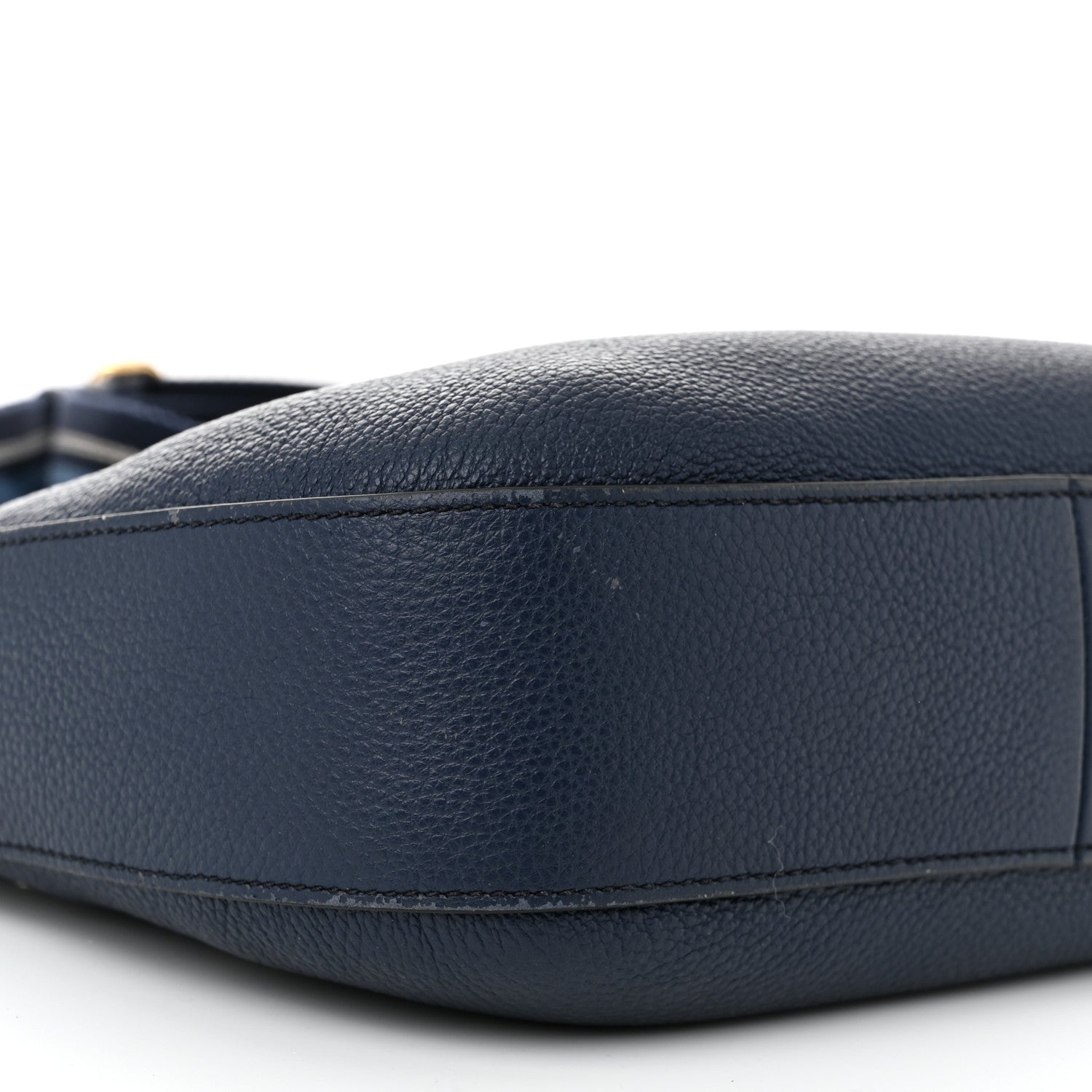Prada Vitello Phenix Small Zippered Messenger Hobo Baltico 8 of 10