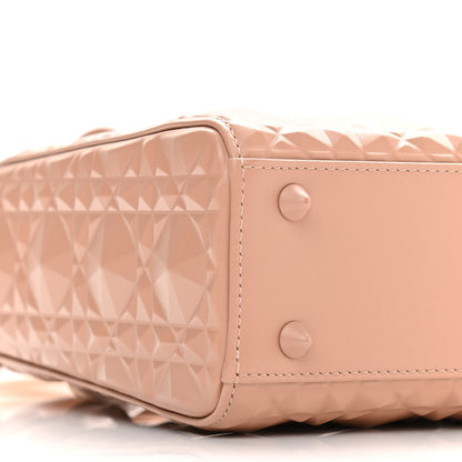 Christian Dior Calfskin Cannage Diamond Small My ABCDior Lady Dior Rose Des Vents 8 of 10