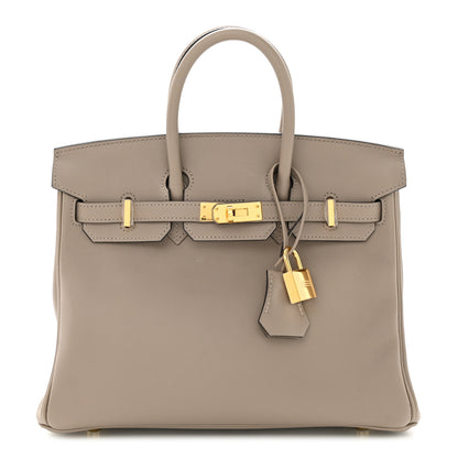 Hermes Swift Birkin 25 Gris Asphalte 1 of 10