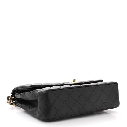 Chanel Lambskin Quilted Medium Double Flap Black 4 of 10