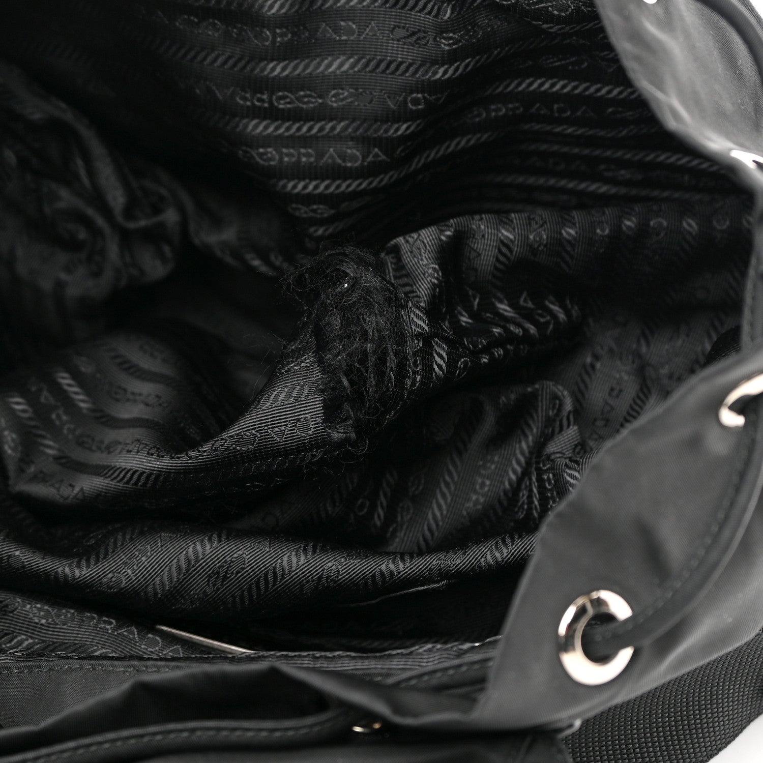 Prada Nylon Vela Large Backpack Black 12 of 22