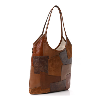 Miu Miu Nappa Patchwork Ivy Bag Cognac 2 of 8