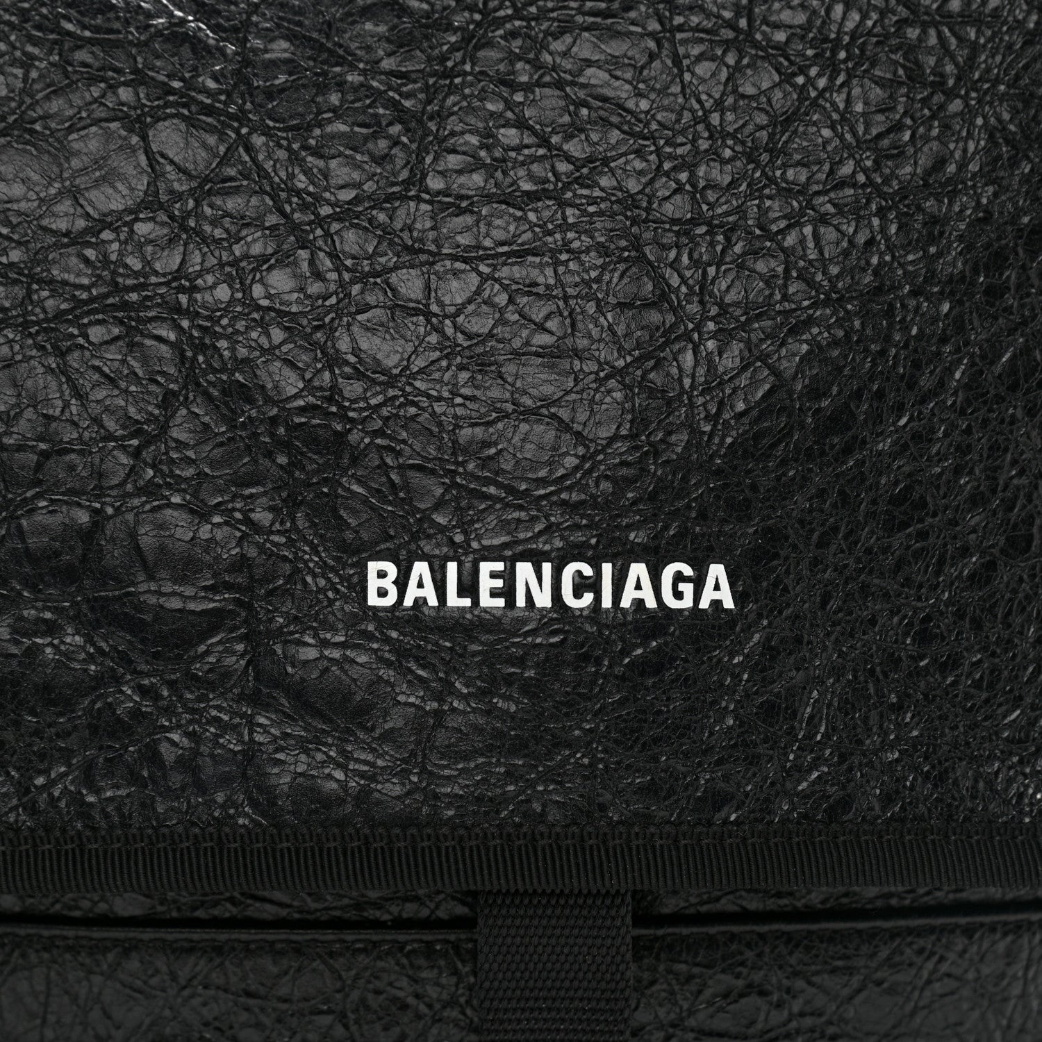 Balenciaga Agneau Arena Small Explorer Messenger Bag Black 8 of 11