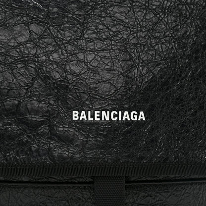Balenciaga Agneau Arena Small Explorer Messenger Bag Black 8 of 11