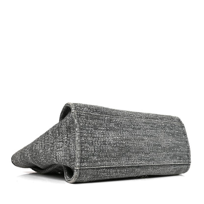 Chanel Canvas Medium Deauville Tote Charcoal 4 of 10