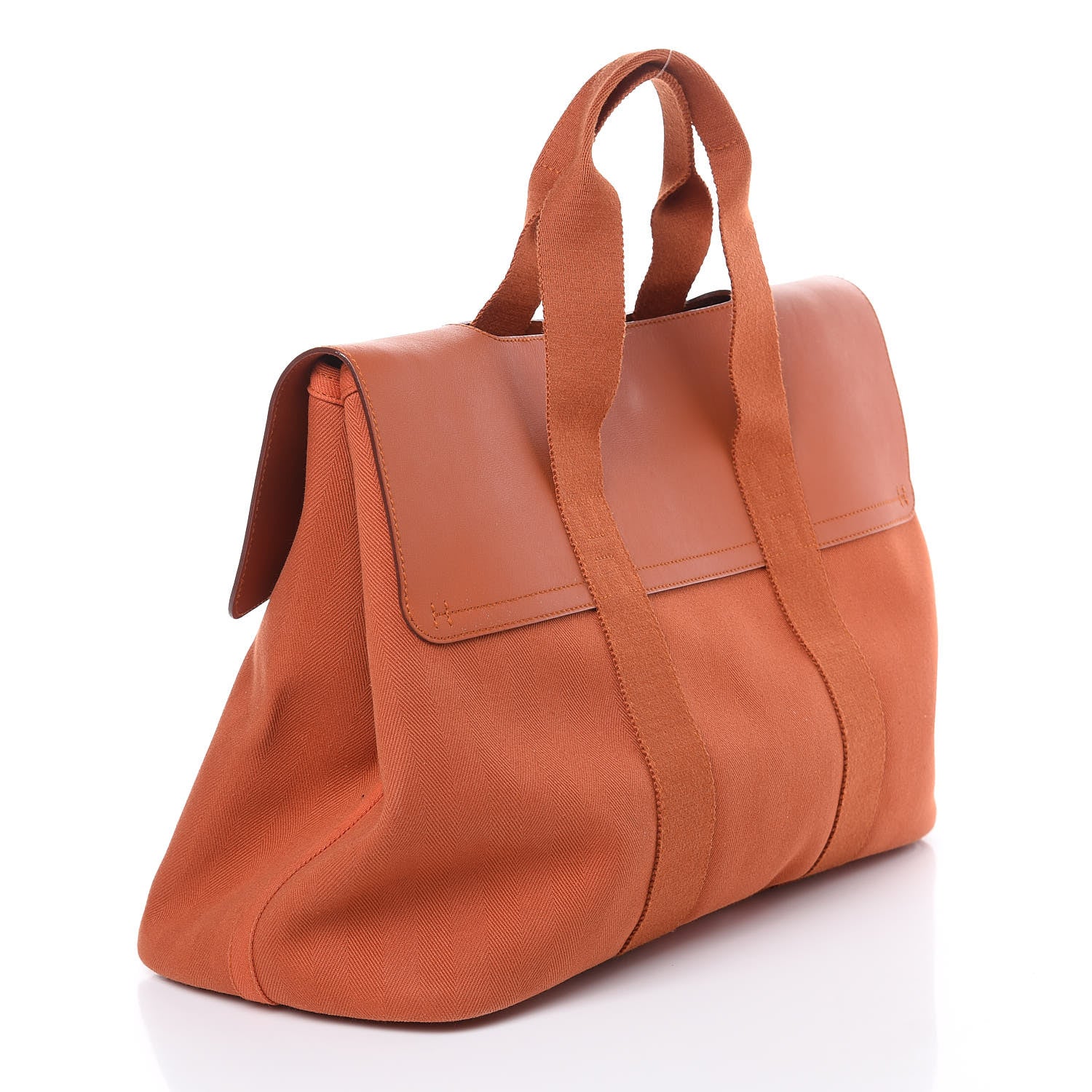 Hermes Toile Swift Valparaiso Tote Potiron 4 of 10