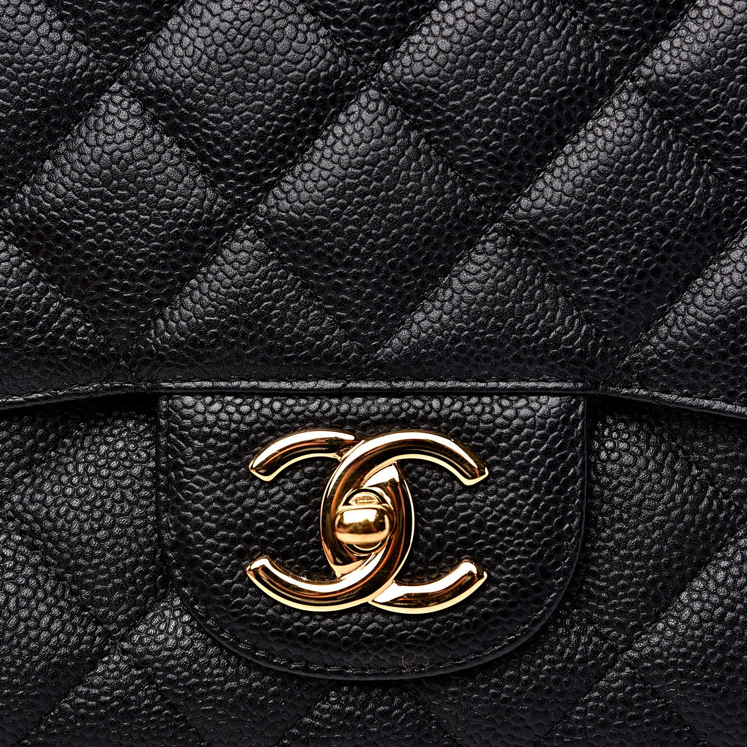 Chanel Caviar Quilted Maxi Double Flap Black 7 of 10