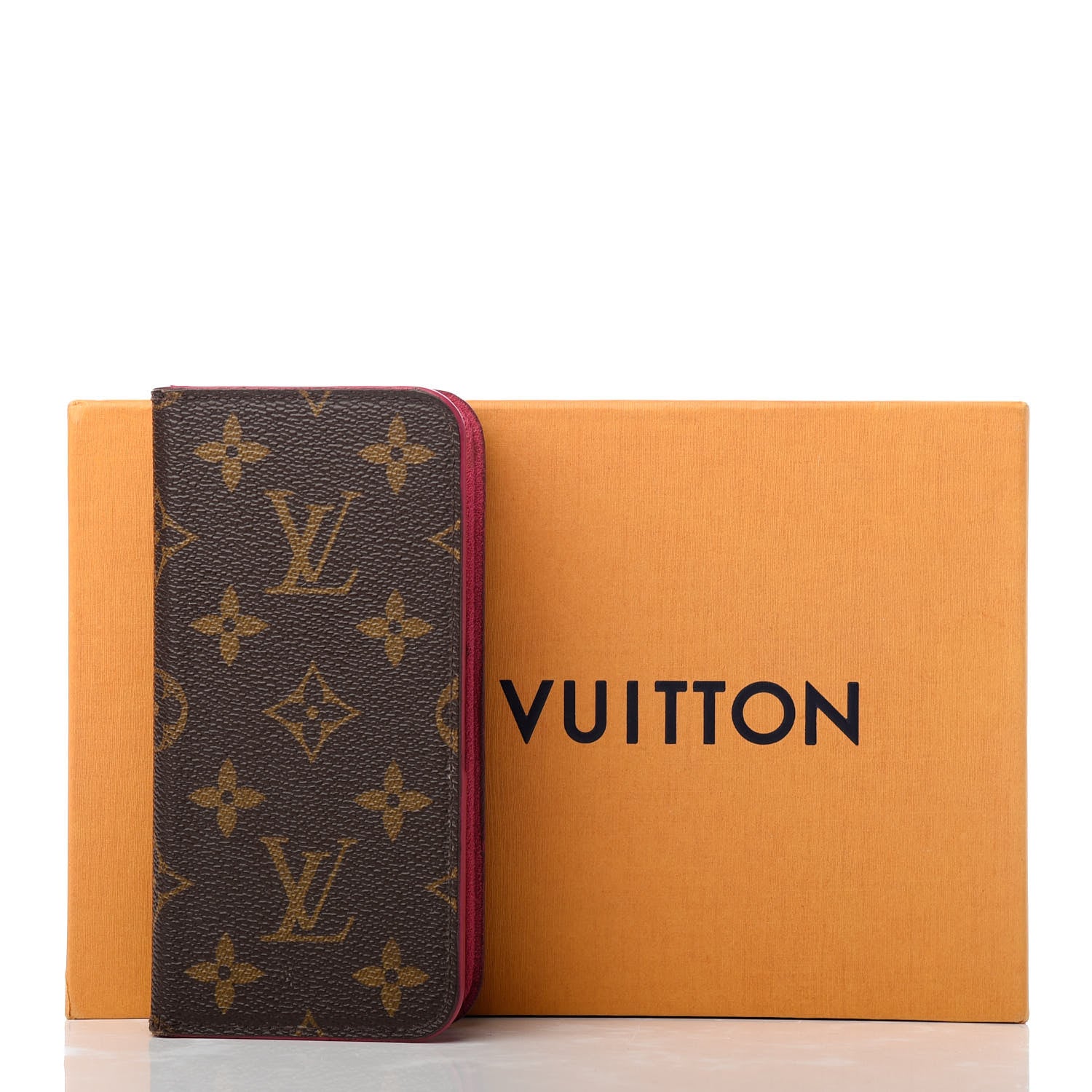 Louis Vuitton Monogram iPhone X Folio Case Rose Pop 7 of 7
