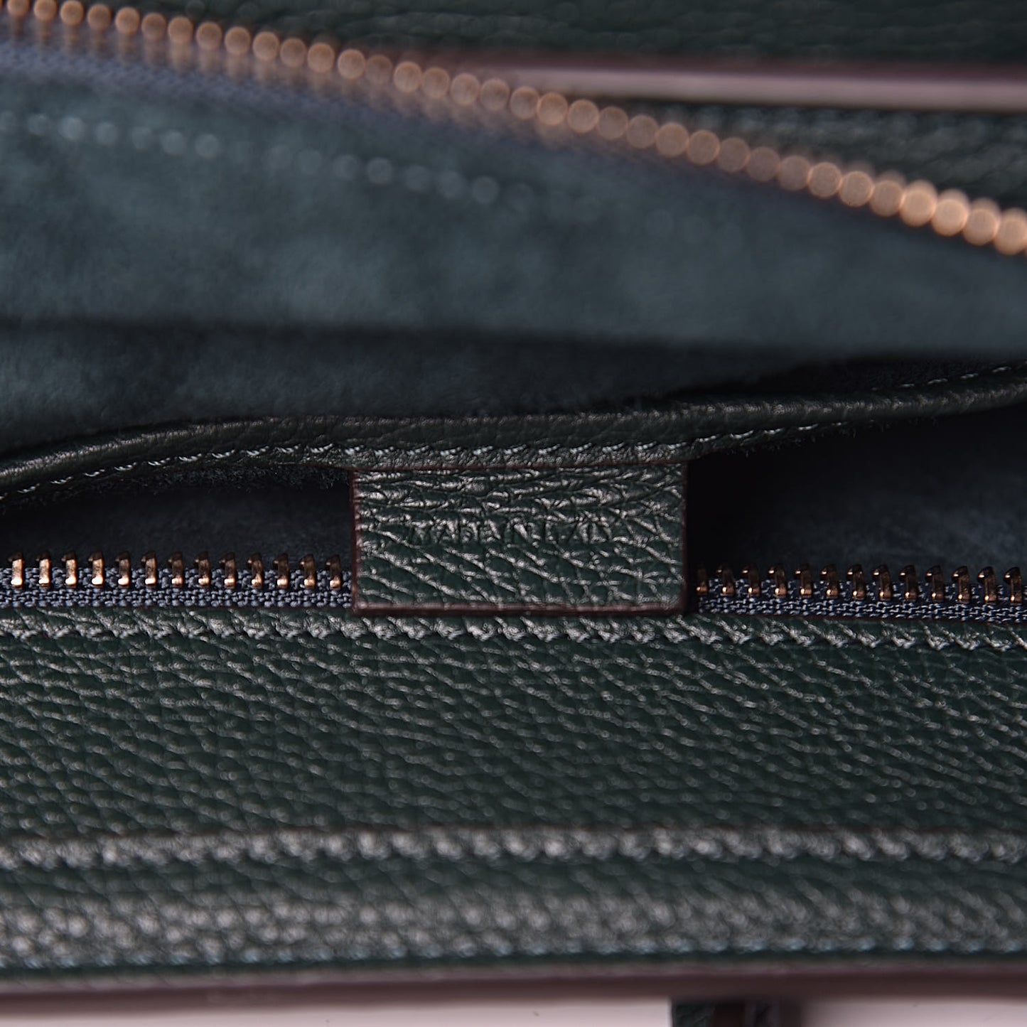 Drummed Calfskin Nano Luggage Amazone