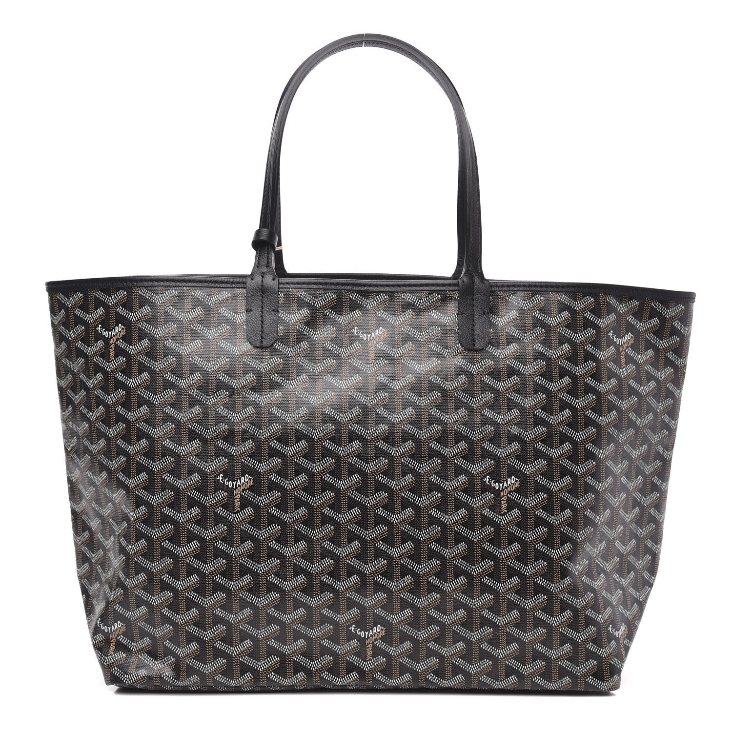 Goyard Goyardine Saint Louis PM Black 1 of 8