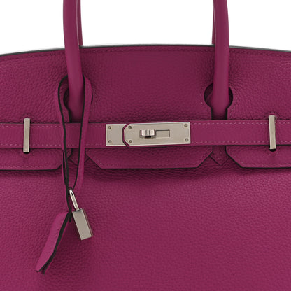 Hermes Togo Birkin 30 Rose Pourpre 8 of 10