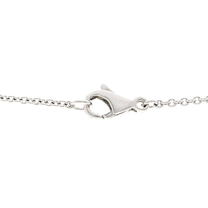 Louis Vuitton 18K White Gold Diamond Small Coeur Heart Pendant Necklace 4 of 6