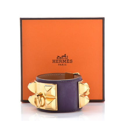 Hermes Swift Collier De Chien CDC Bracelet S Ultraviolet 8 of 8