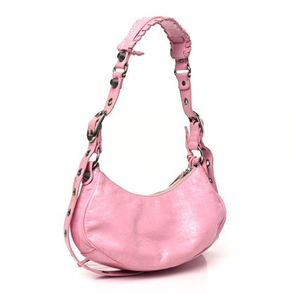 Balenciaga Agneau Arena Le Cagole Shoulder Bag XS Candy Pink 4 of 18