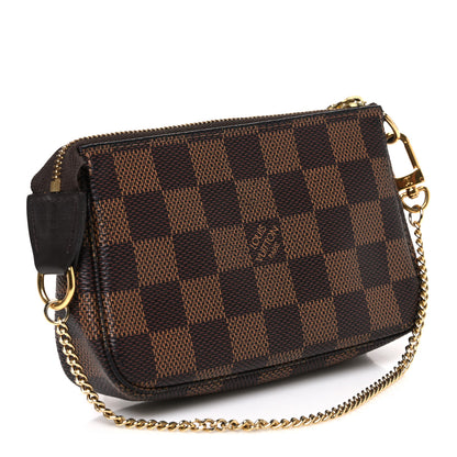 Louis Vuitton Damier Ebene Mini Pochette Accessories 3 of 7