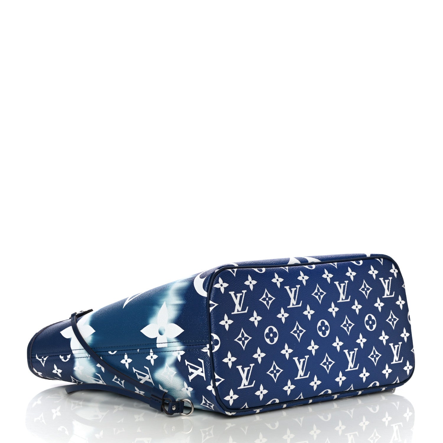 Louis Vuitton Monogram Escale Neverfull MM Blue 4 of 9