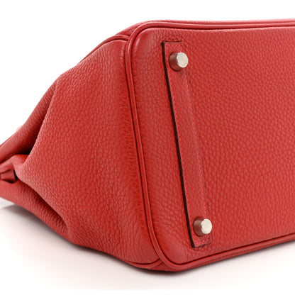 Hermes Togo Birkin 30 Vermillion 8 of 18