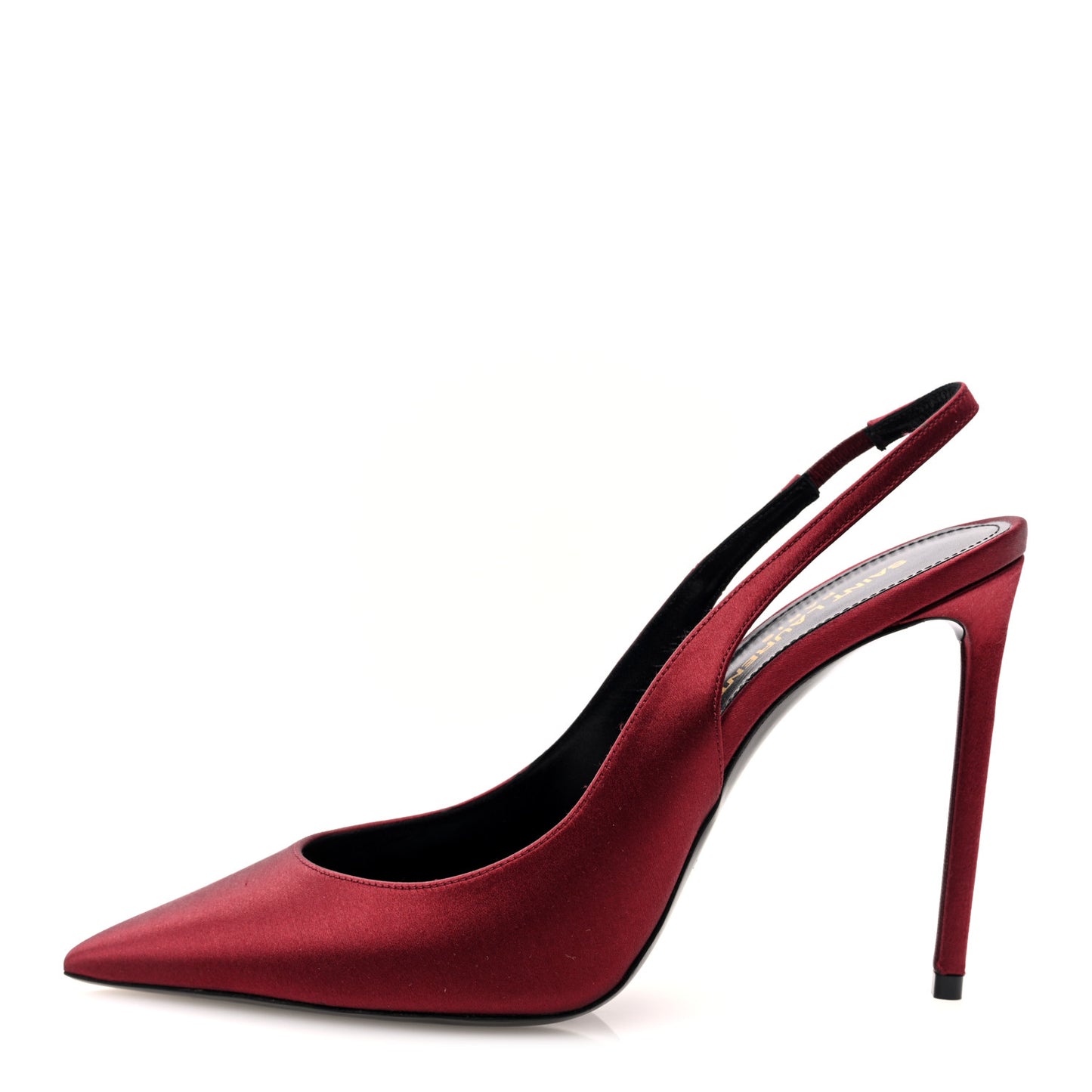 Crepe Satin Zoe 105 Slingback Pump 38.5 Butternut